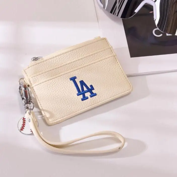 MLB PU Leather Wallet with Wristlet – Official Team Logo, Card Holder & Organizer