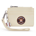 MLB PU Leather Wallet with Wristlet – Official Team Logo, Card Holder & Organizer
